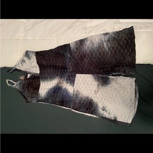 Hot Kiss Black and Gray Jumpsuit